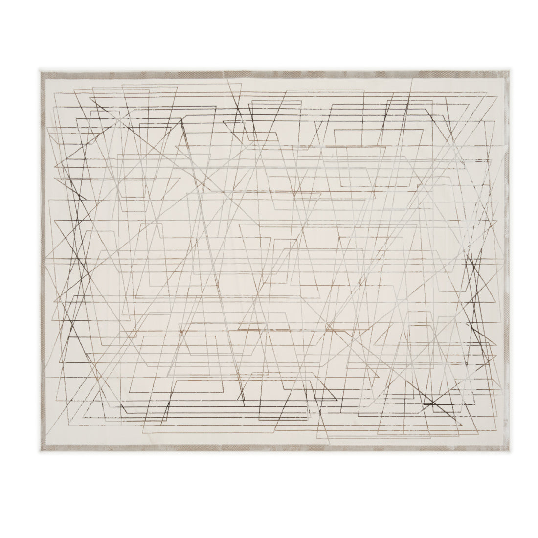 Wany Area Rug Black & White