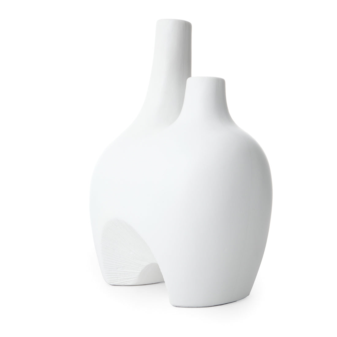 Saja Ceramic Vase Off White
