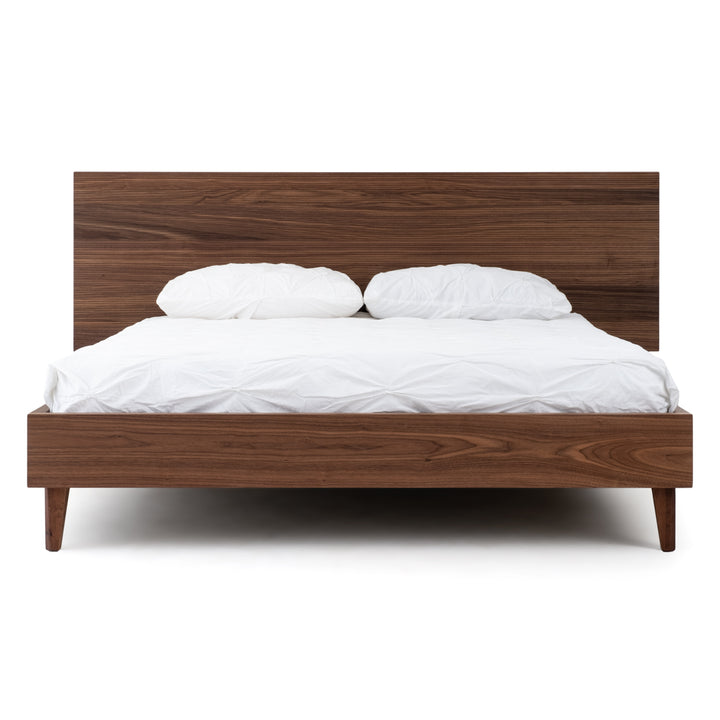 Eckhart King Bed Dark Brown