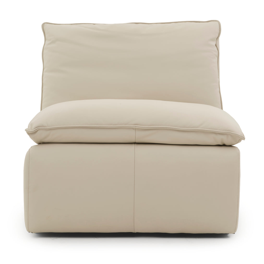 Nadyna Modular Armless Chair Beige