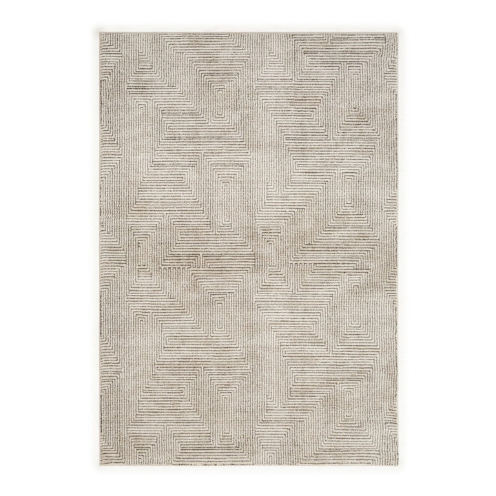 Estle Area Rug Black & White