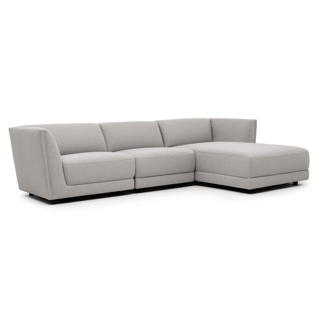 Nathan Fabric Modular Set Light Grey