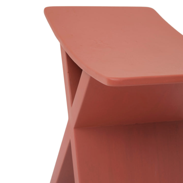Siya Accent Stool Red
