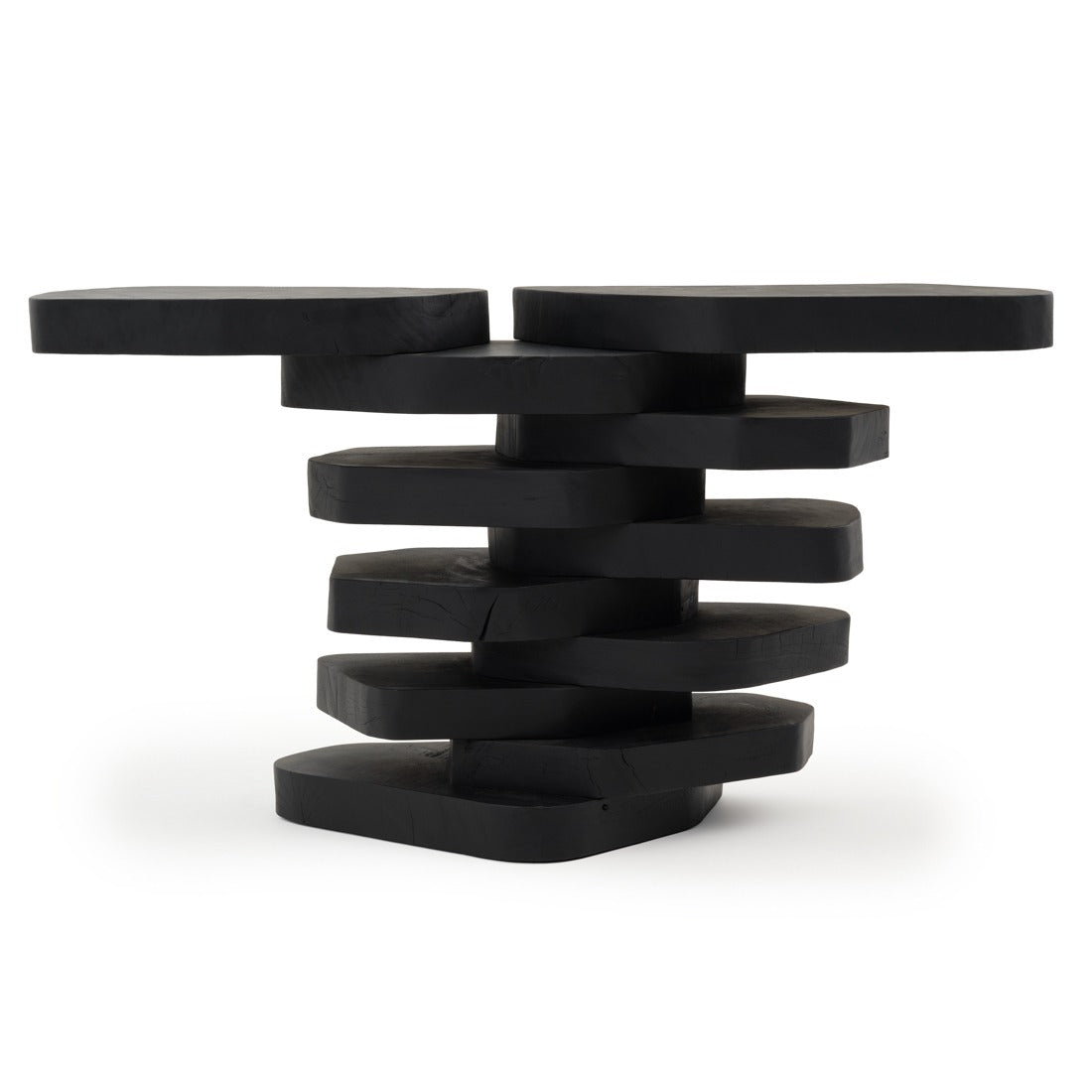 Wever Wood Console Table Black