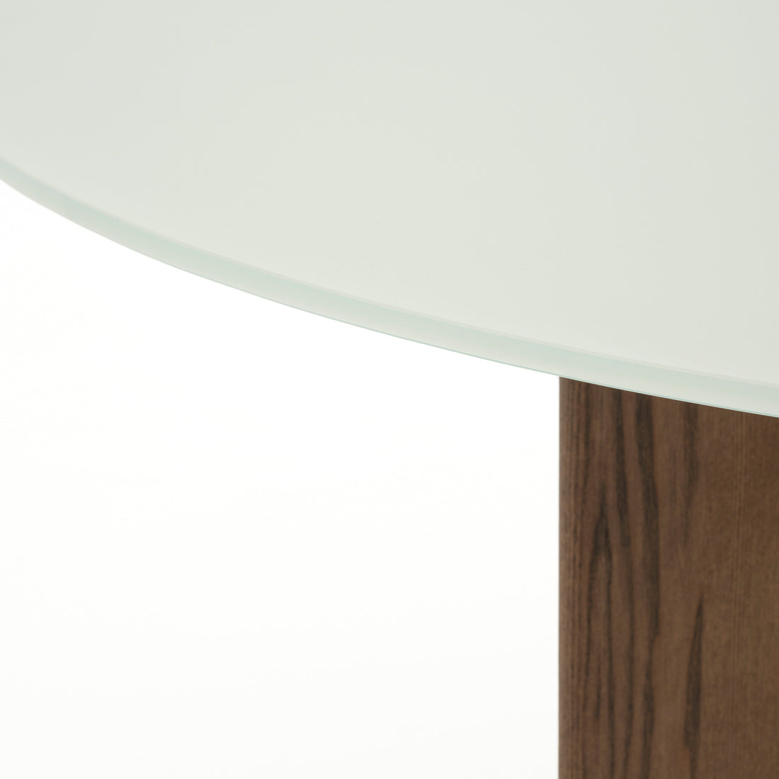Nicolette Glass Dinette Table Beige