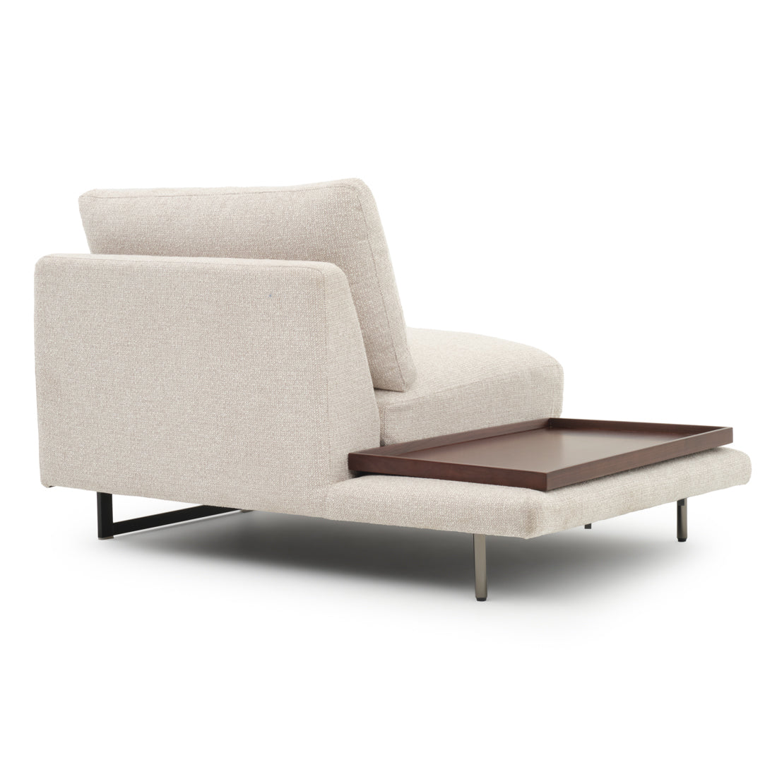 Elizabeth Modular Chair W. Left Table Beige