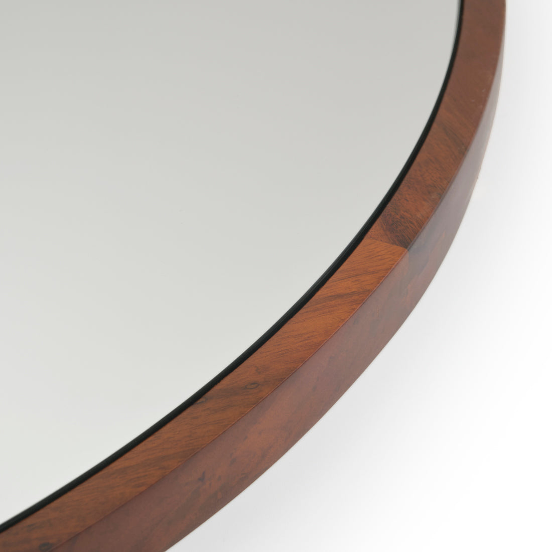 Nodi Wall Mirror Dark Brown