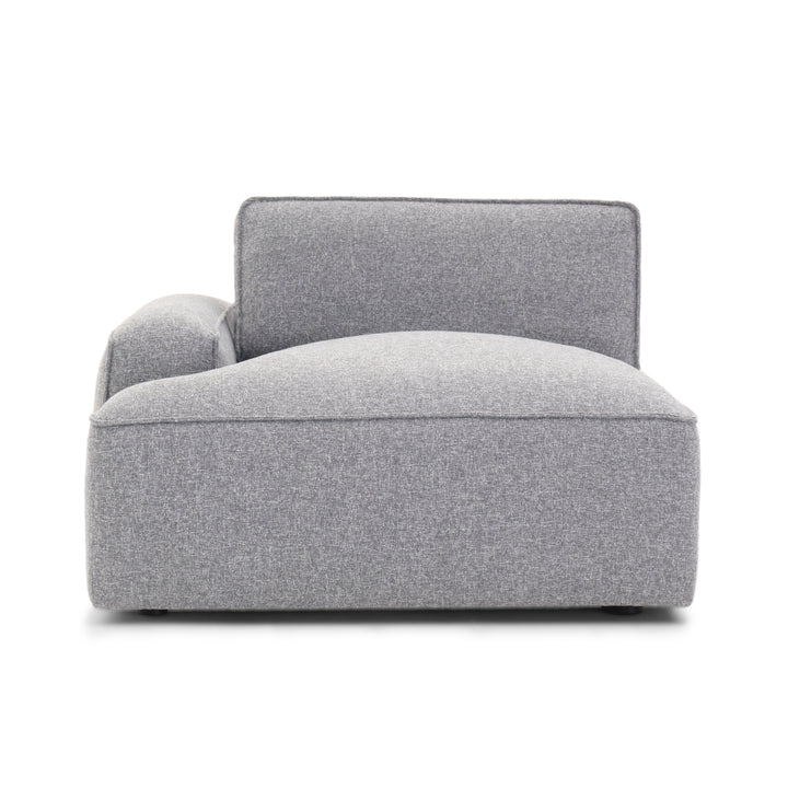 Nash Modular Left Chaise Dark Grey