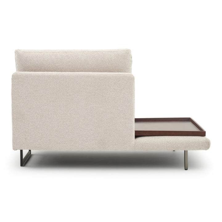 Elizabeth Modular Chair W. Left Table Beige