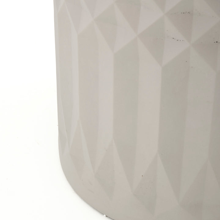 Narek End Table Light Grey