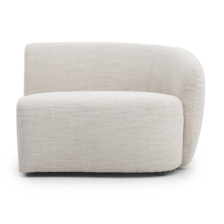 Sorena Modular Right Chair Off White