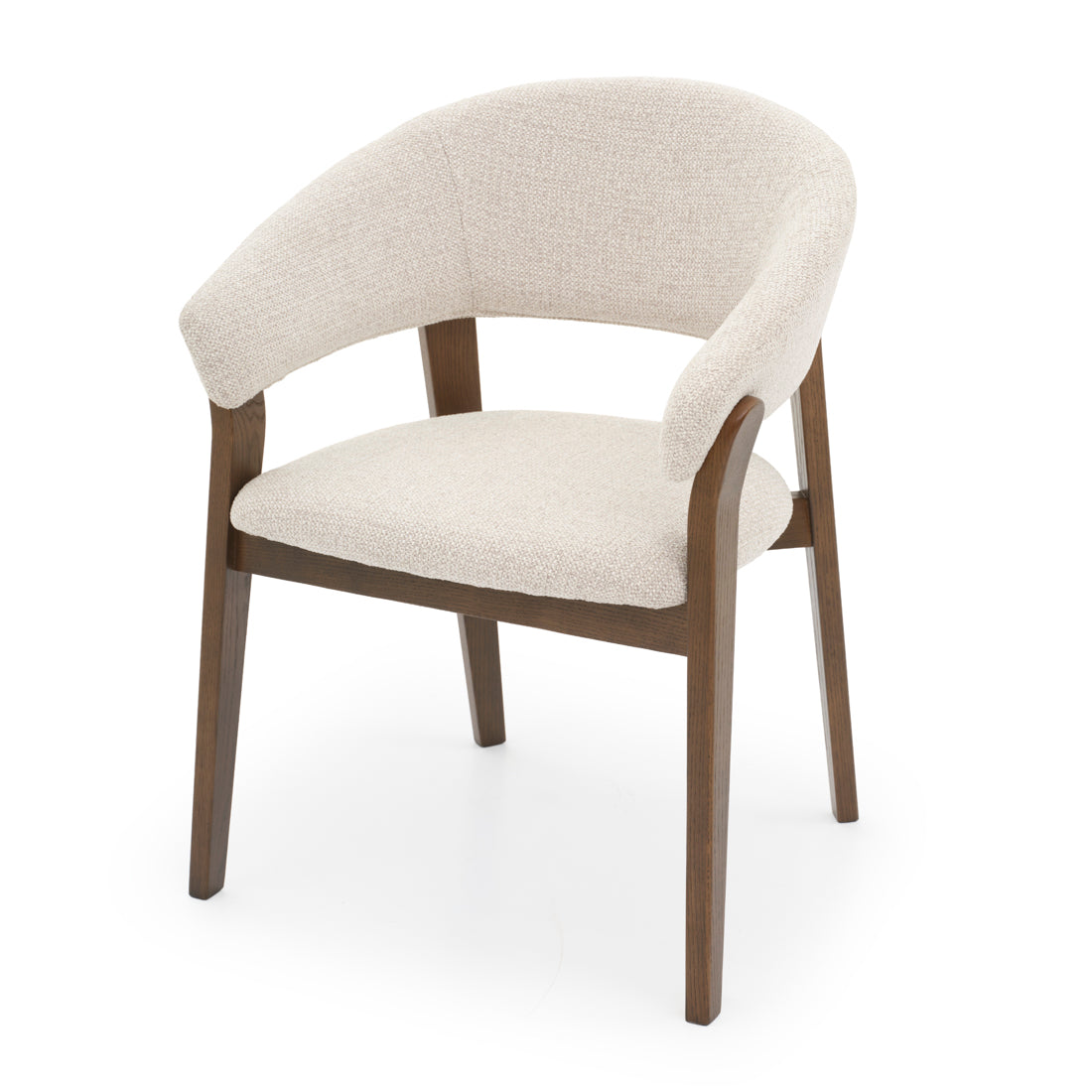 Nimesha Fabric Armchair Light Grey