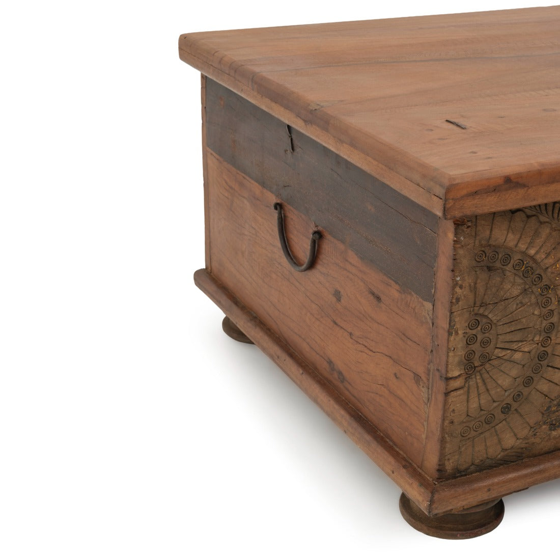 Indira Wood Coffee Table Light Brown