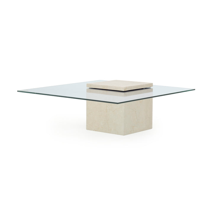 Nakhil Marble Coffee Table Beige