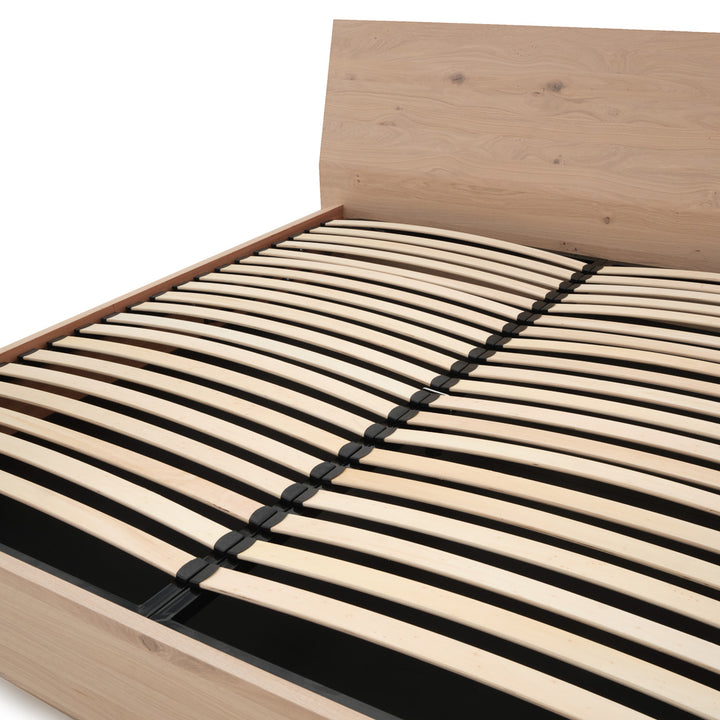 Elaina King Bed Light Brown