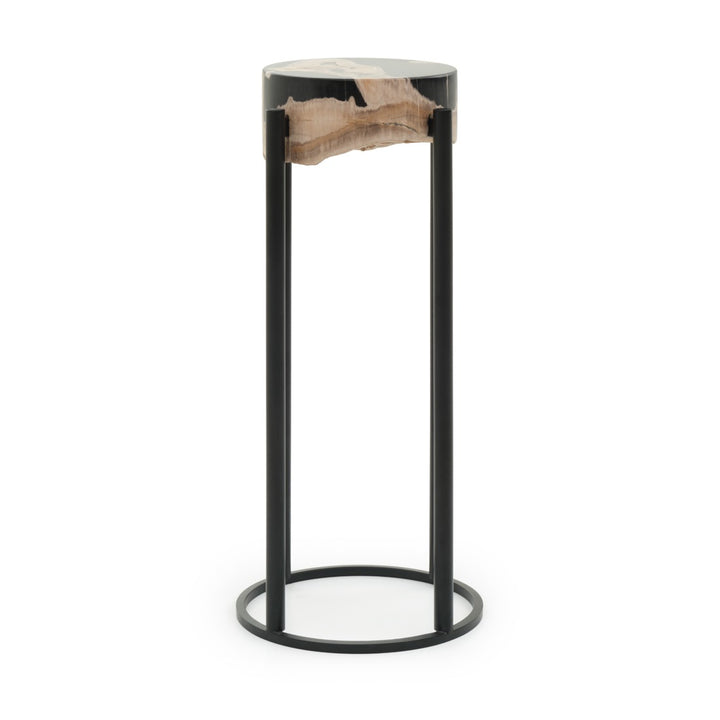 Walford Wood End Table Black