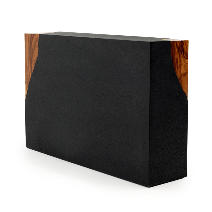Nelmo Metal Console Table Black
