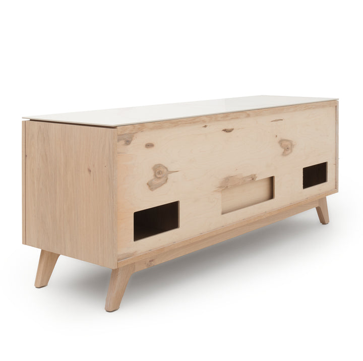 Elaina TV and Entertainment Unit Light Brown