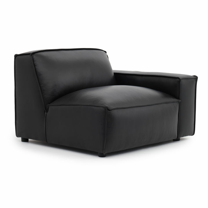 Nook Modular Right Chair Black