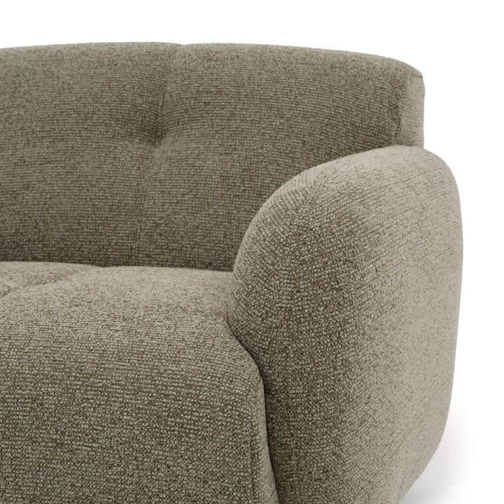 Nalinda Fabric Modular Sofa Light Green