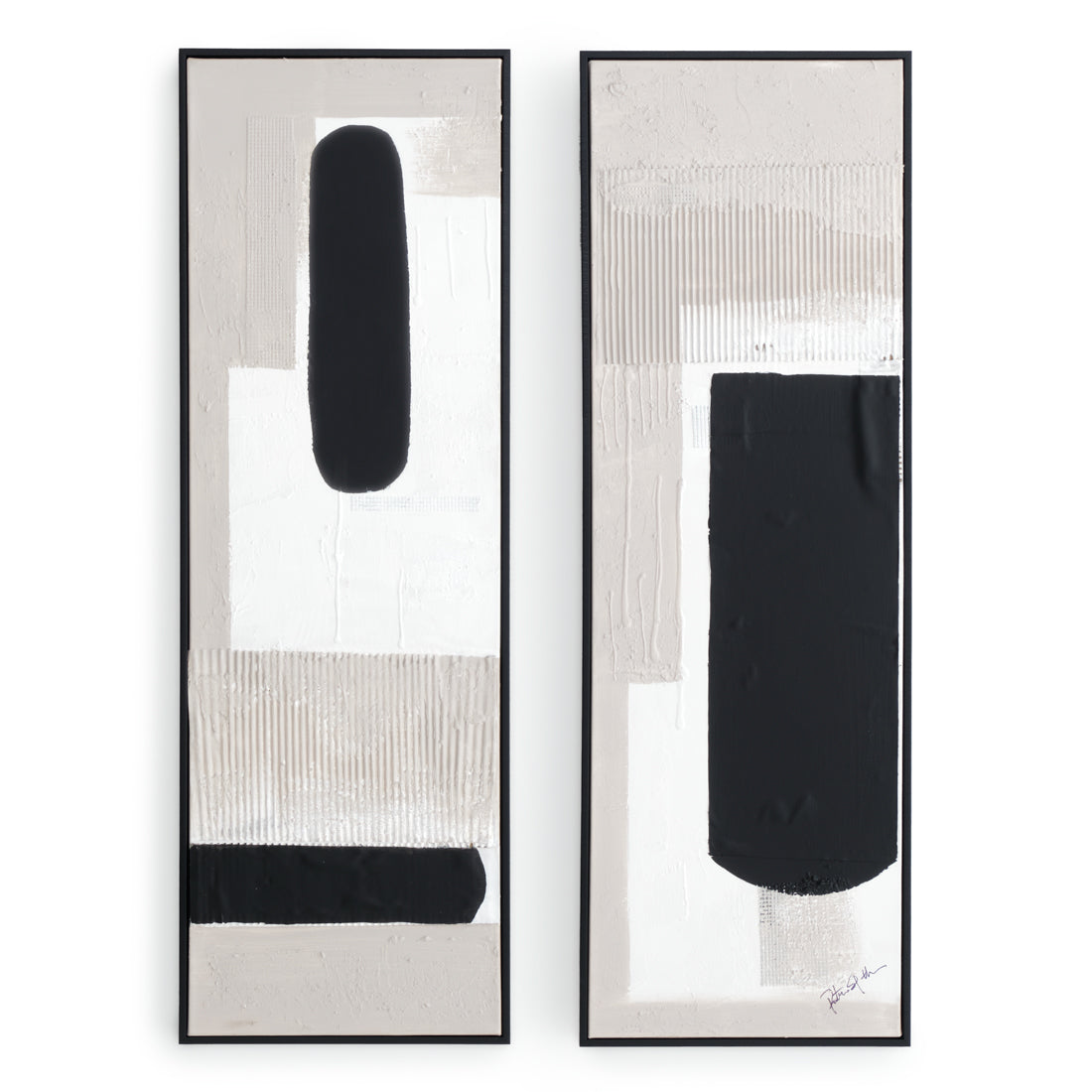 Nagani Painting on Canvas Beige