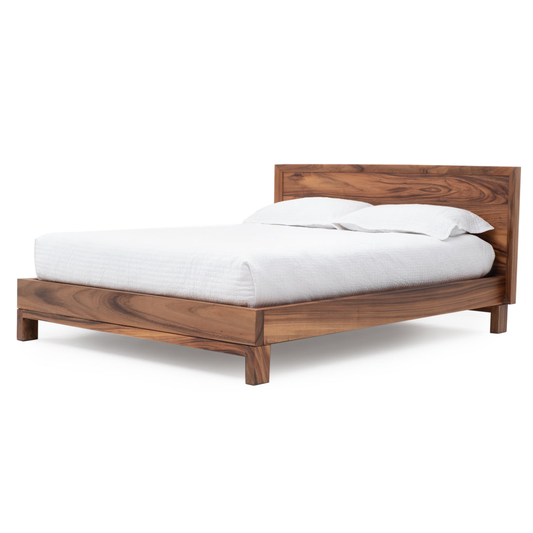 Nymm Queen Bed Light Brown