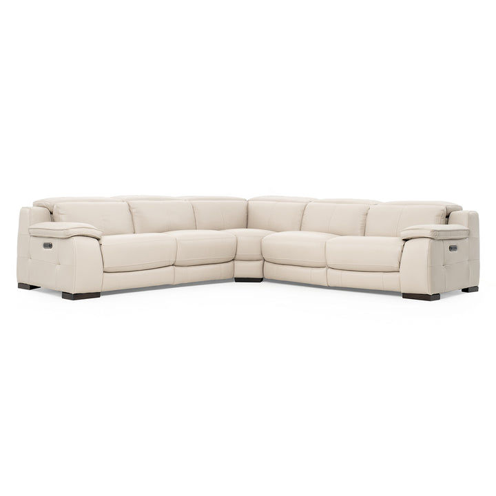 Nova Reclining Sectional Sofa Beige