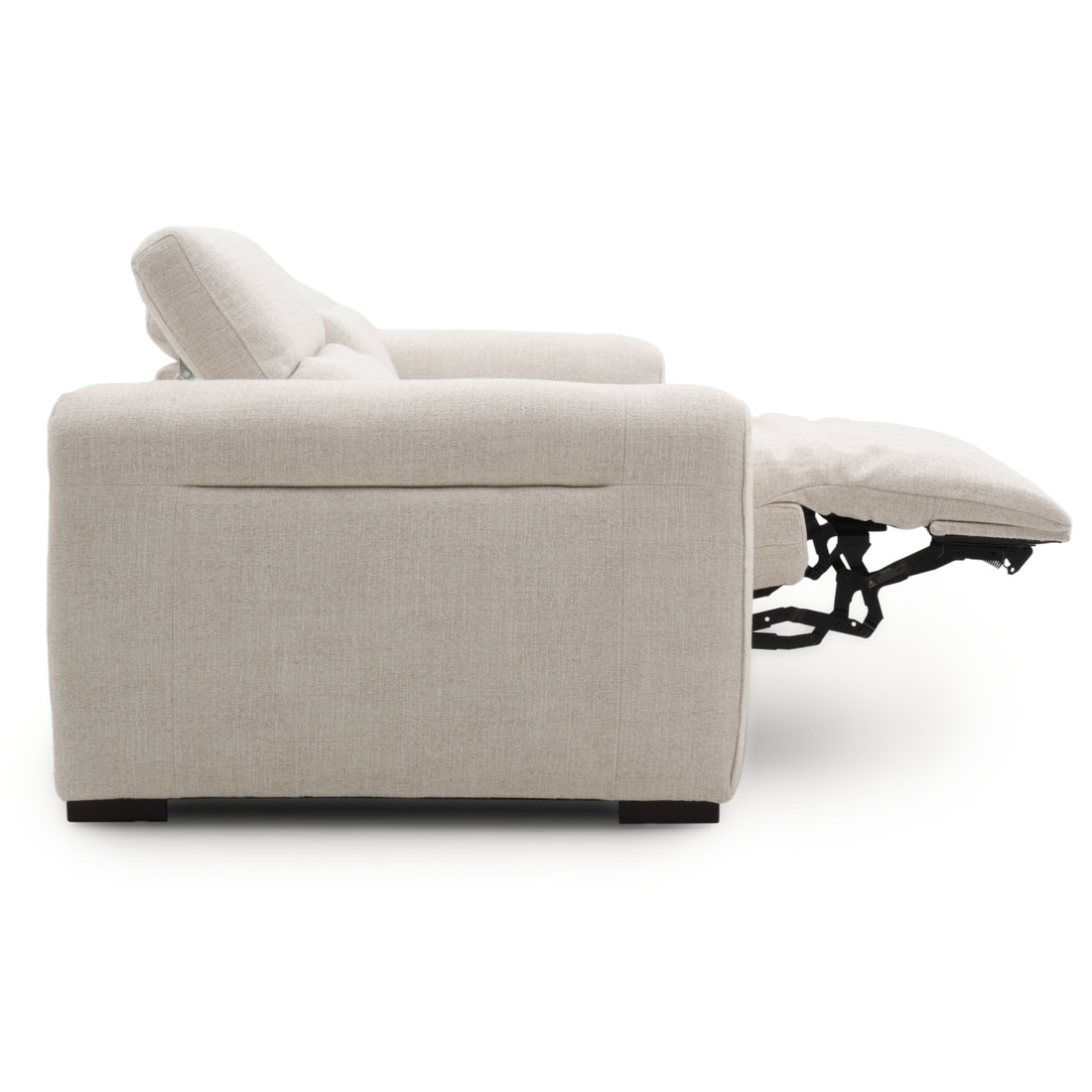 Niguel Fabric Reclining Sofa Beige