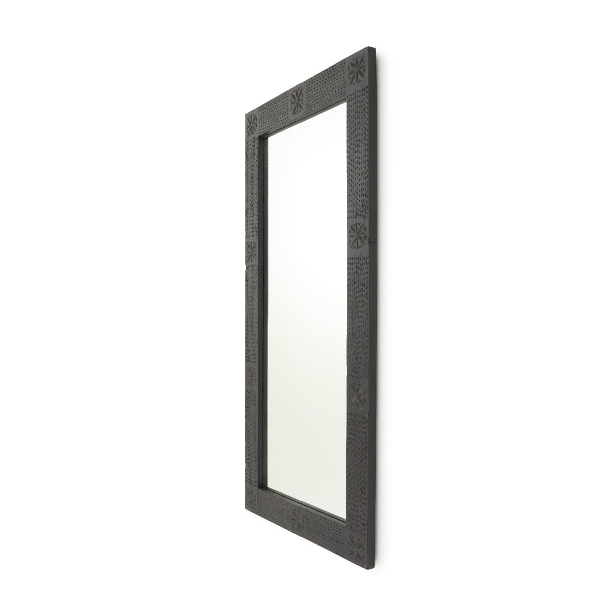 Indira Floor Mirror Dark Brown