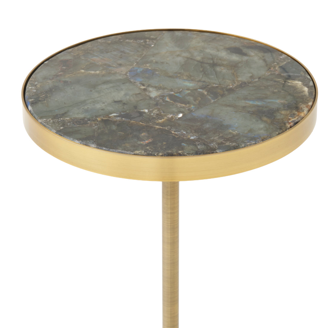 Emil Metal Accent Table Gold