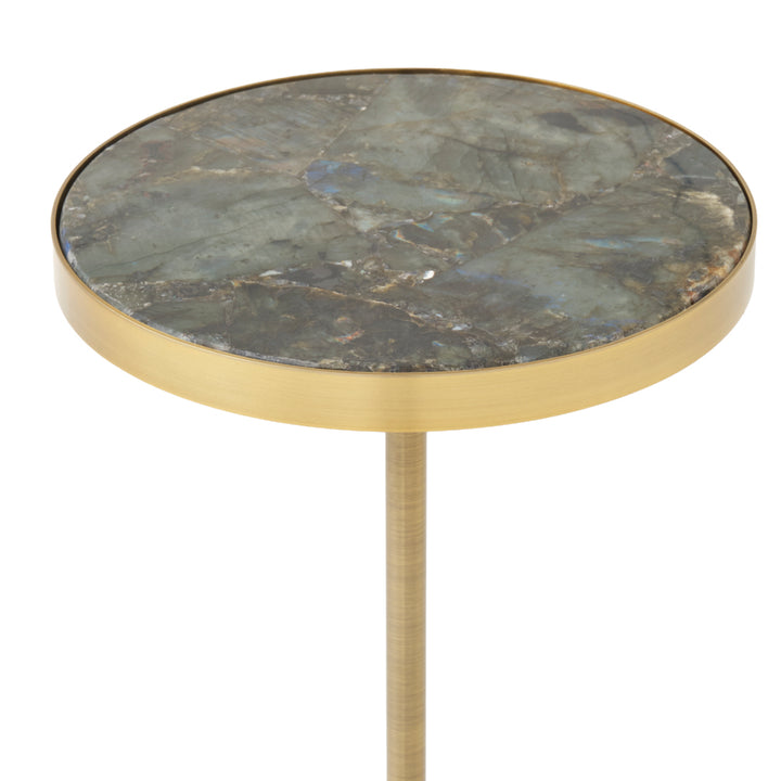 Emil Metal Accent Table Gold