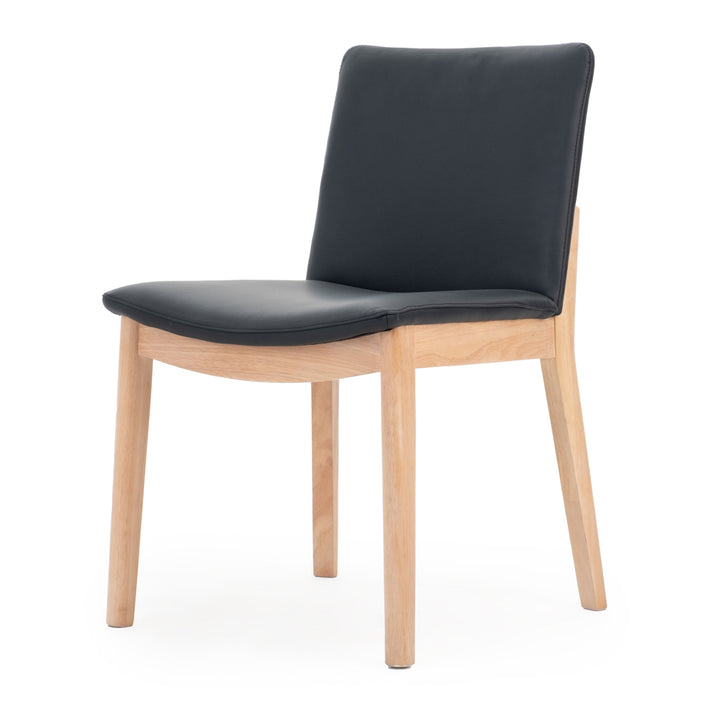 Emy Leather Chair Beige