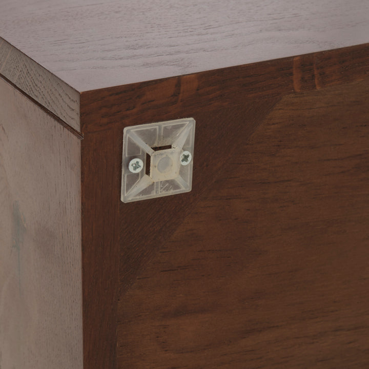 Noemi 6-Drawer Dresser Dark Brown
