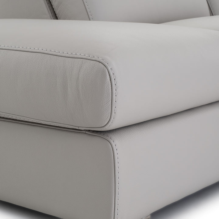 Whitmore Reclining Sectional Sofa Light Grey