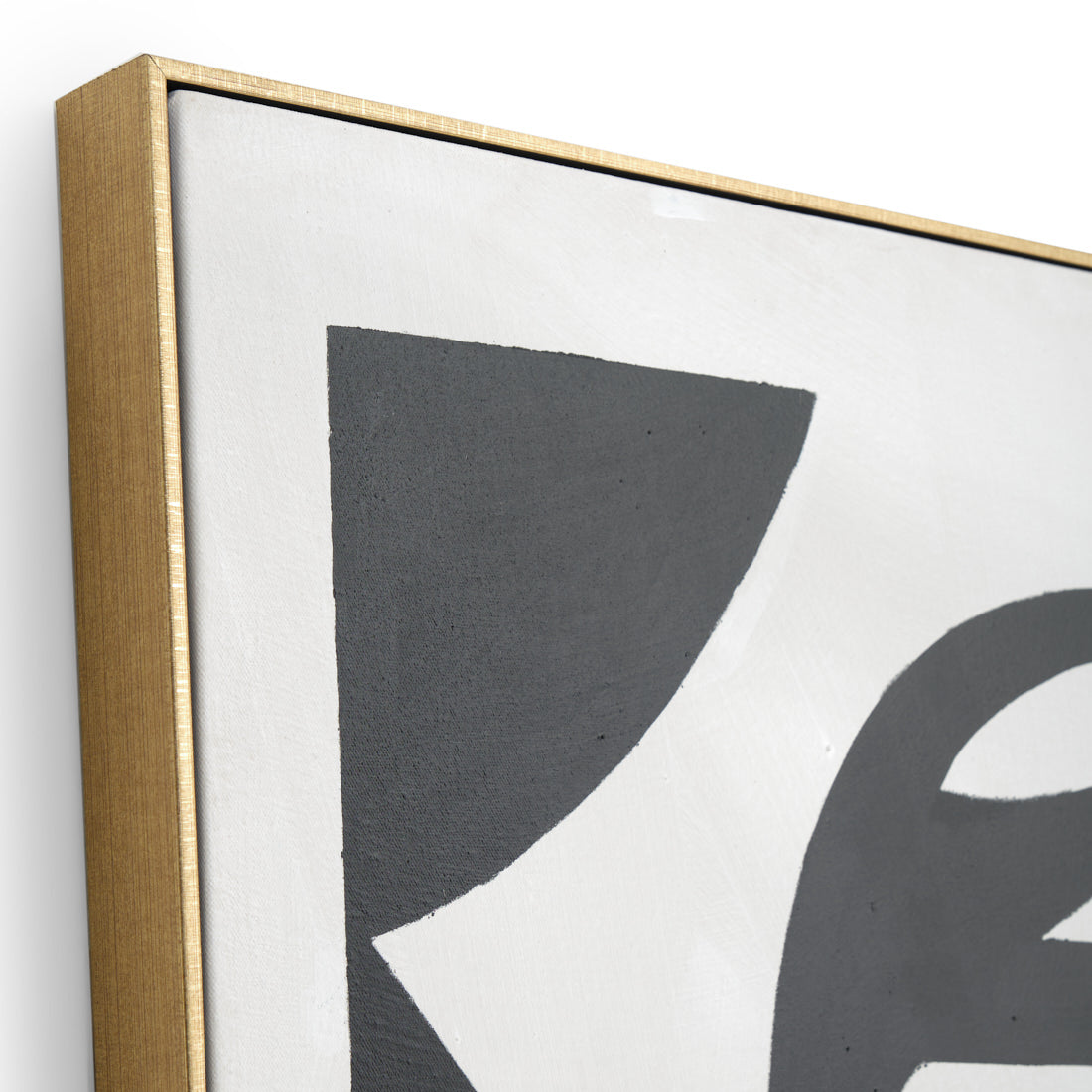 Natis Painting on Canvas-Set of 2 Black & White