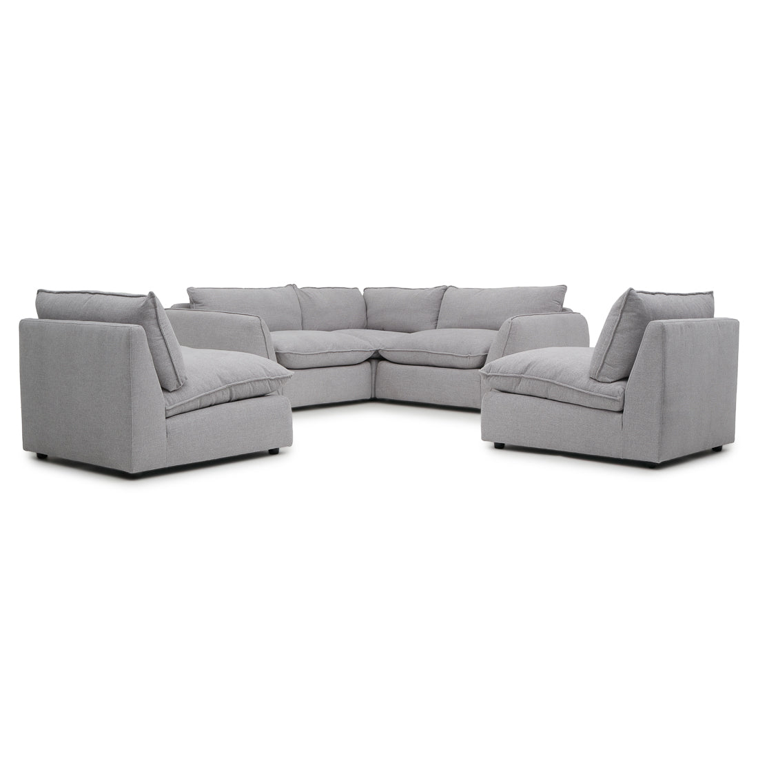 Neo Fabric Modular Set Light Grey