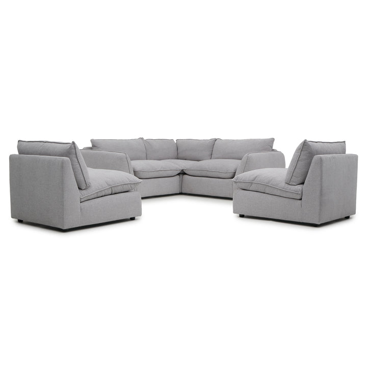 Neo Fabric Modular Set Light Grey