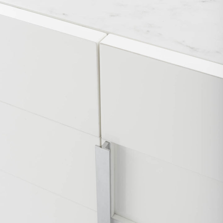 Westlyn Wood Sideboard White
