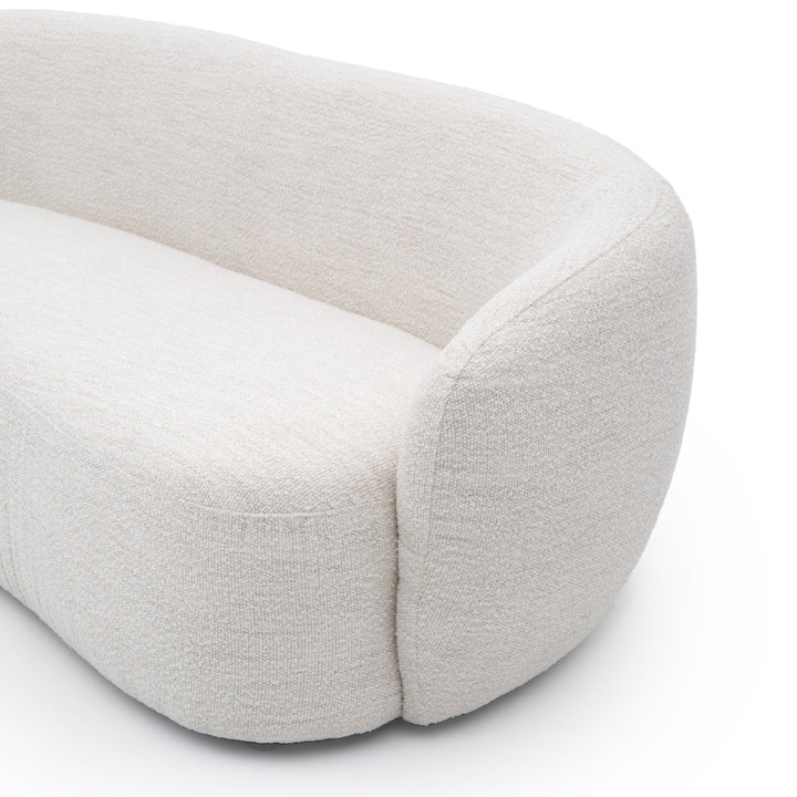 Sorena Fabric Loveseat Off White