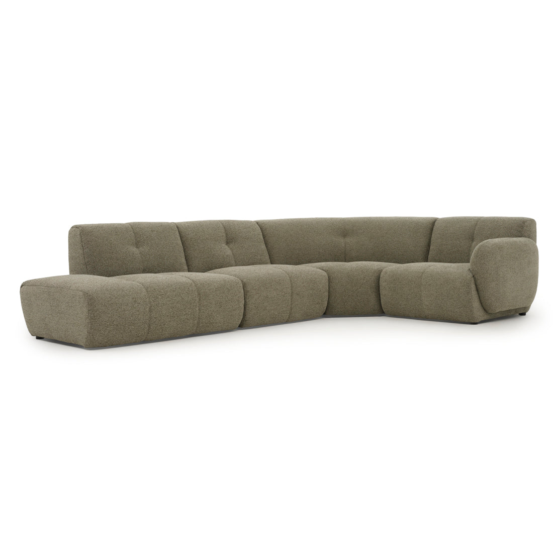 Nalinda Fabric Modular Set Light Green
