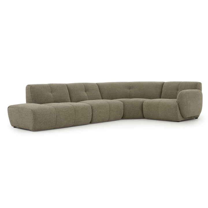 Nalinda Fabric Modular Set Light Green