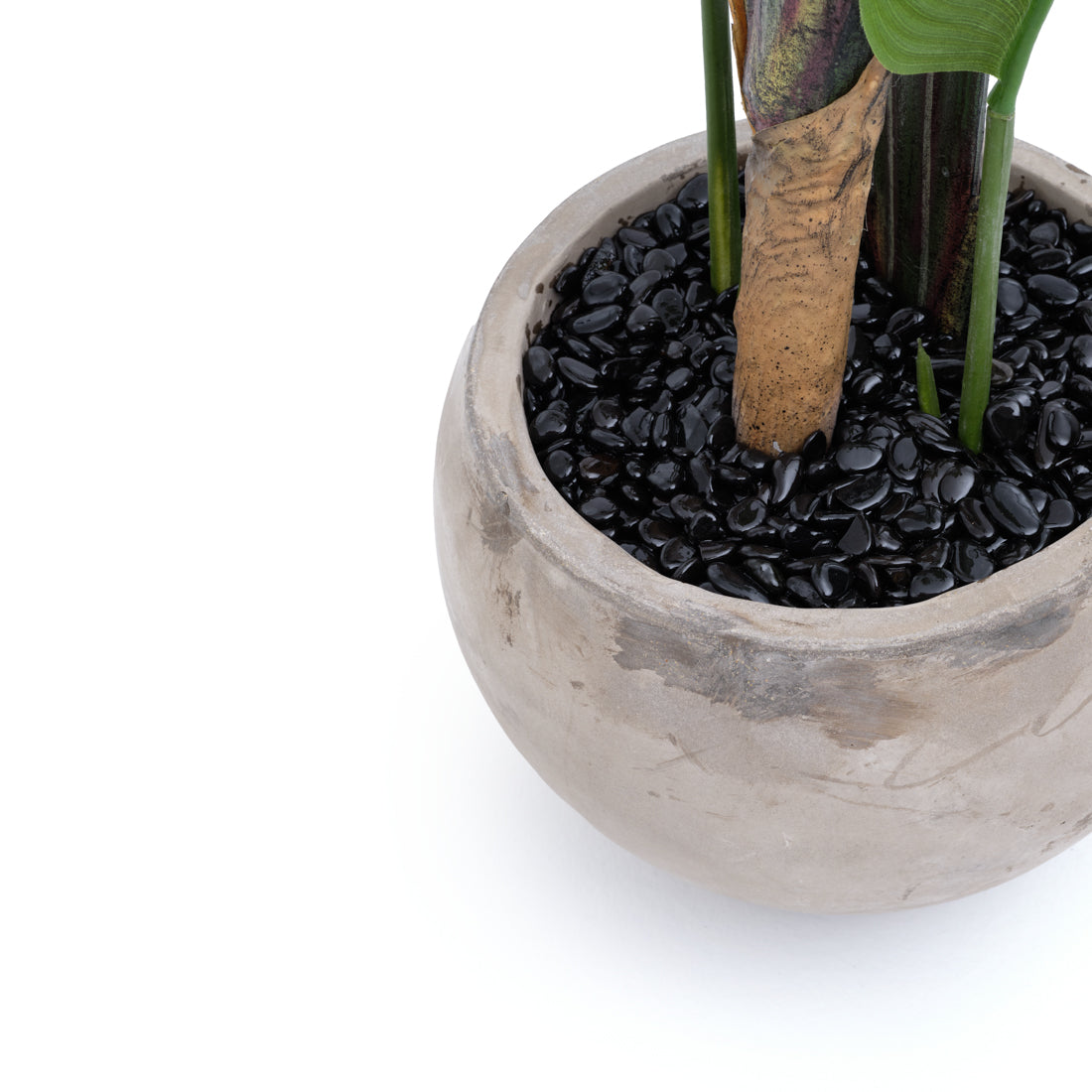 Tropical Bird Artificial Plant Dark Green