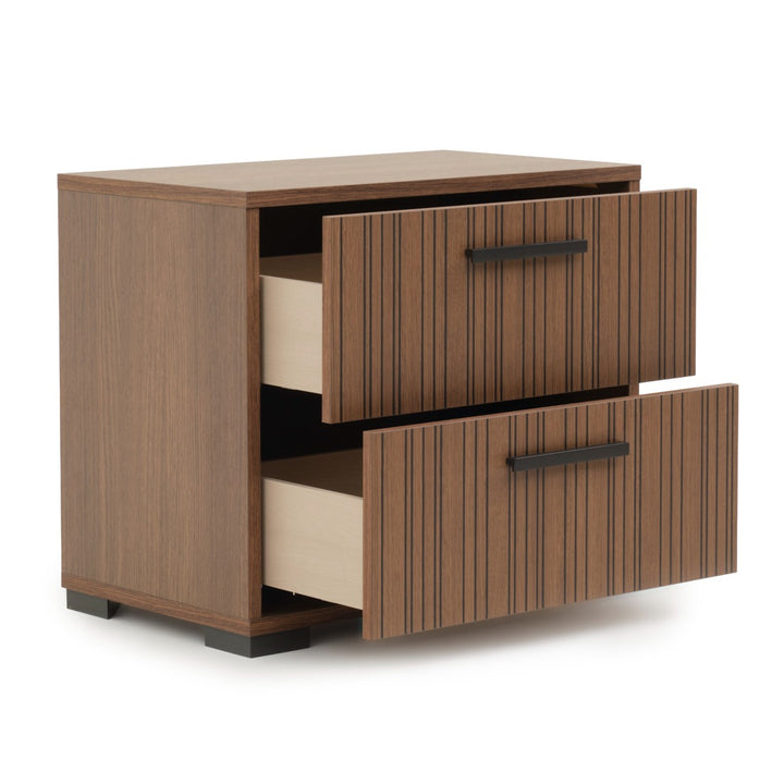 Nitmo Nightstand Dark Brown