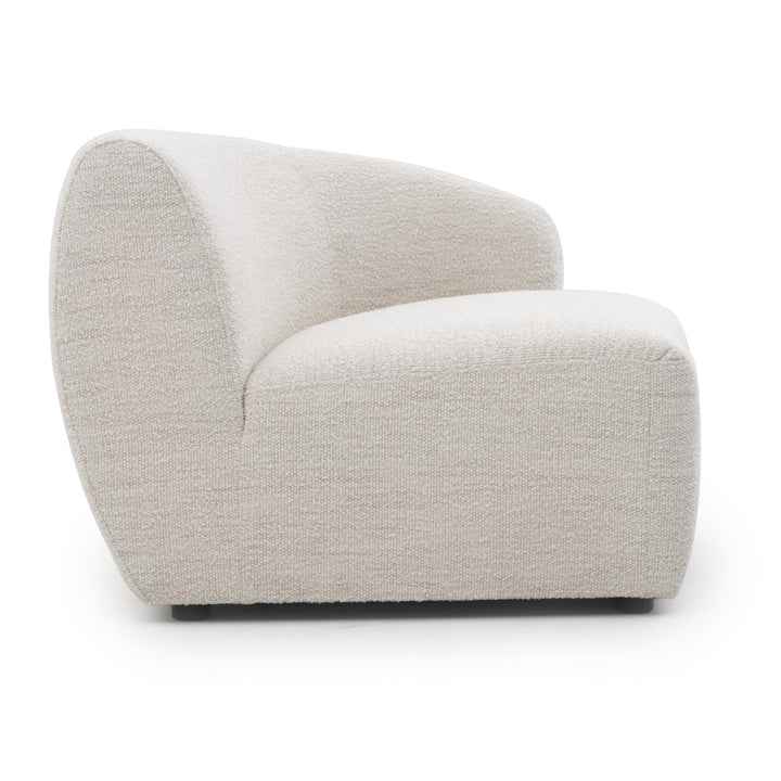 Sorena Modular Right Chair Off White