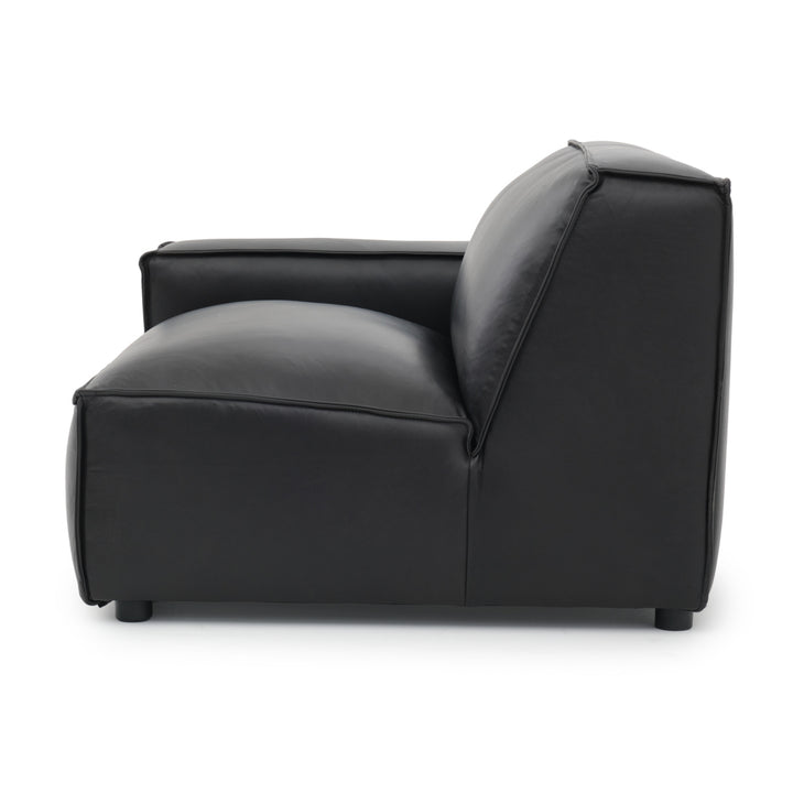 Nook Modular Left Chair Black