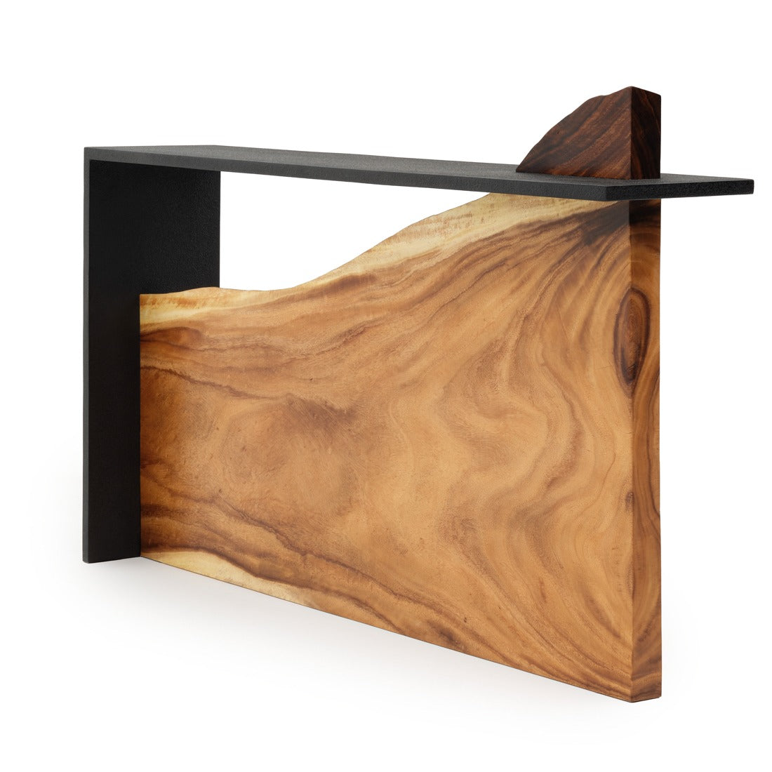 Niranda Wood Console Table Light Brown