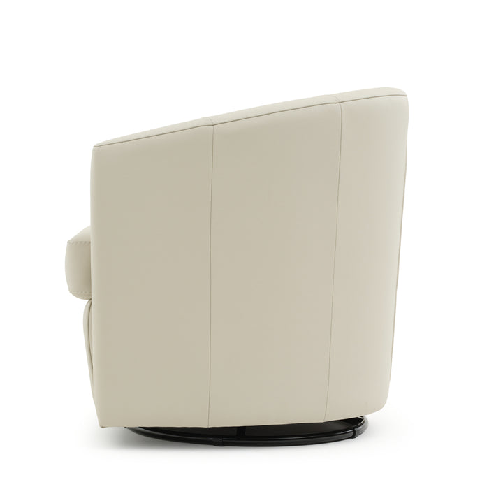 Welton Swivel Accent Chair Beige