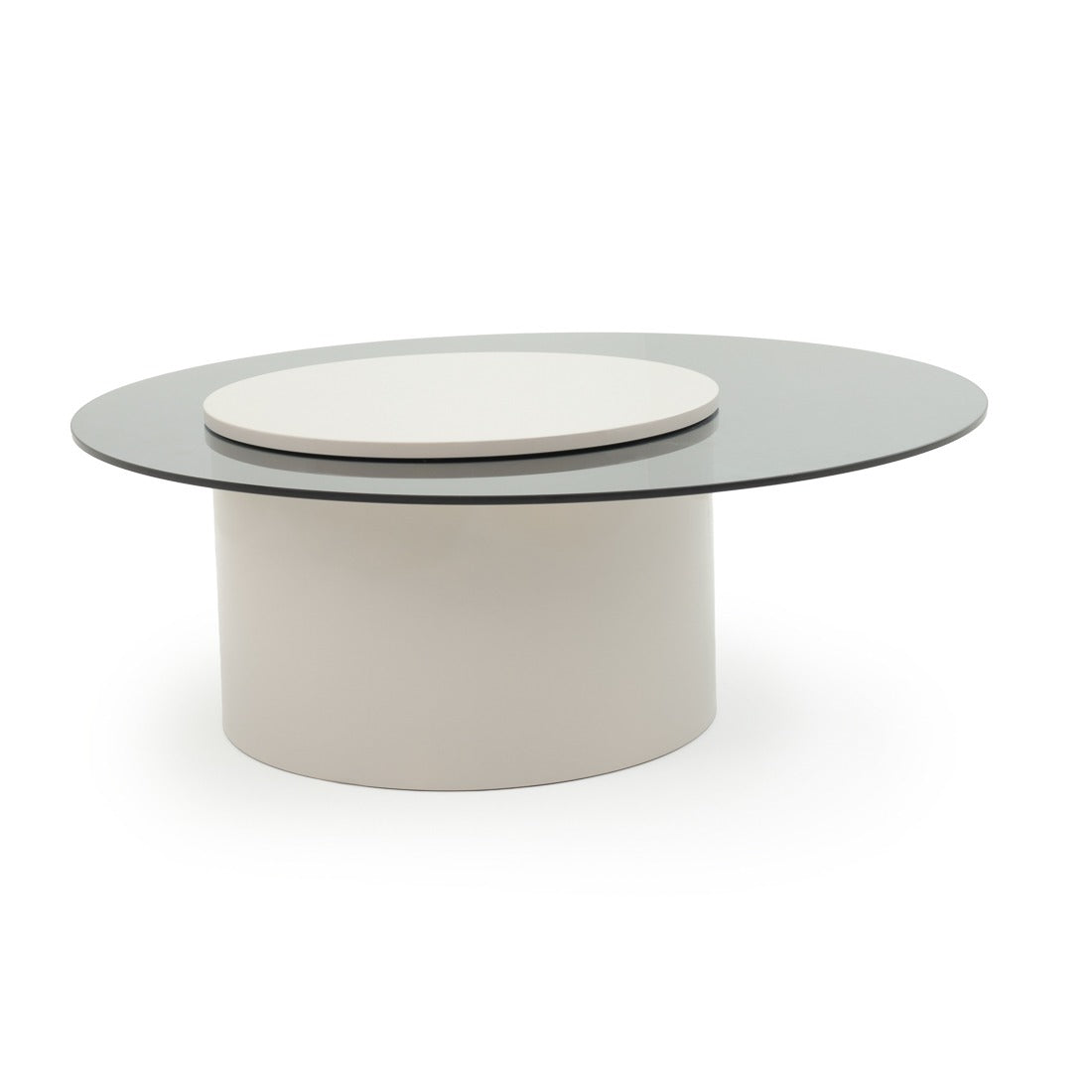 Wezley Coffee Table with Storage Light Grey