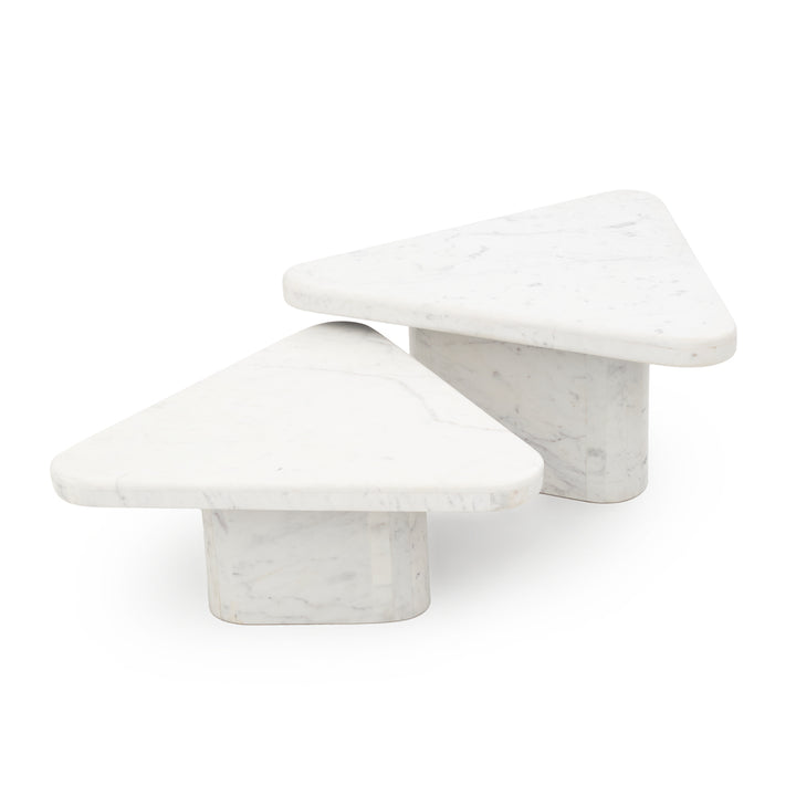 Wamika Marble Coffee Table White