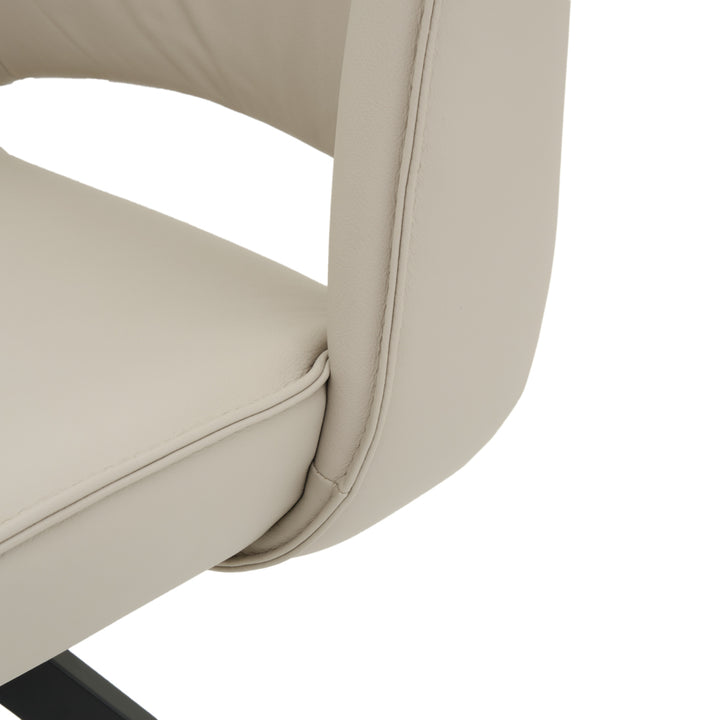 Noella Swivel Chair Taupe